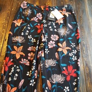 flowered pants
